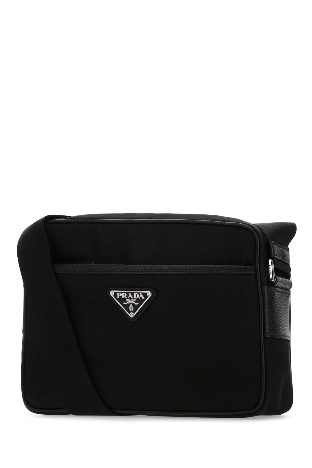 Prada Men Black Re-Nylon Crossbody Bag