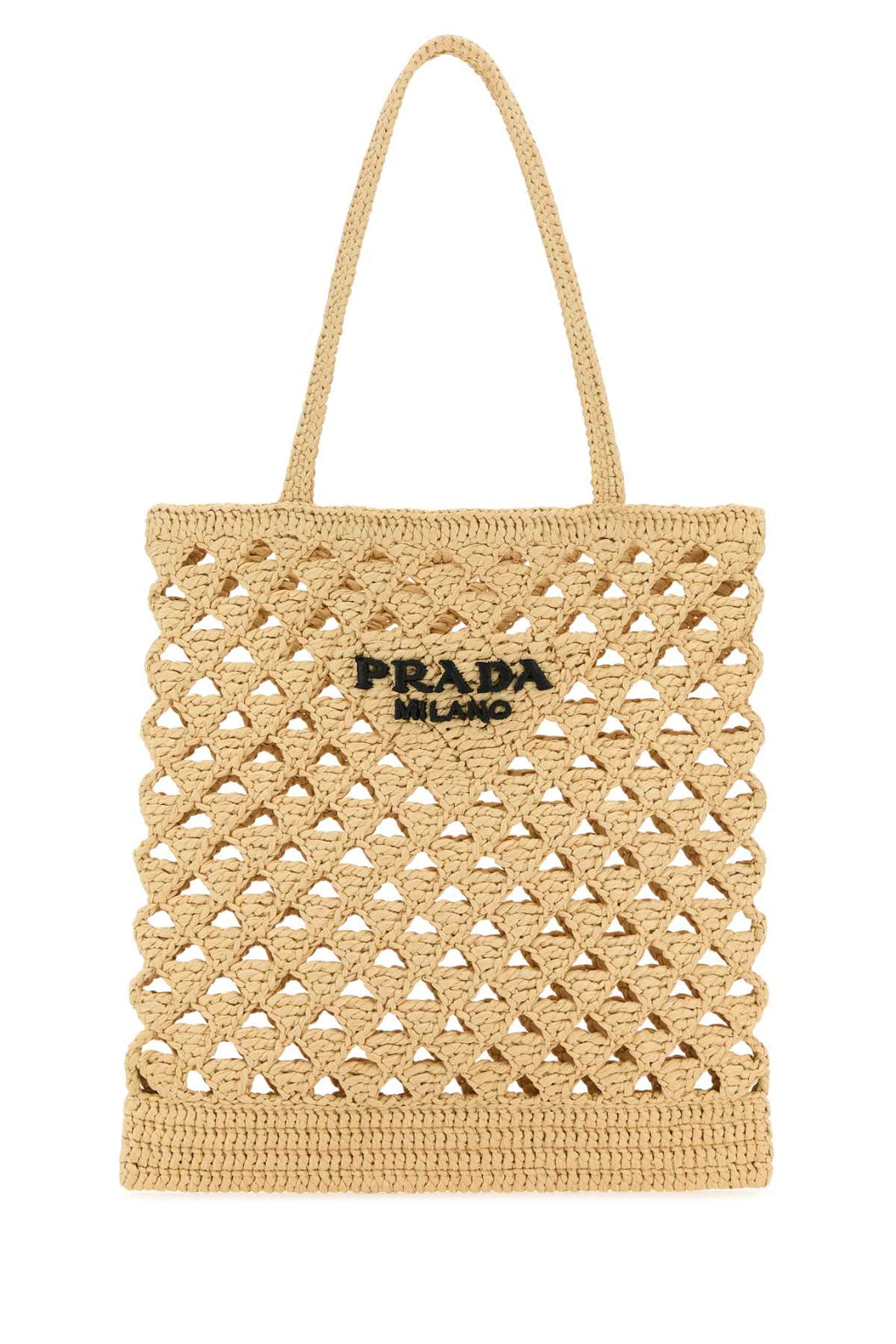 Prada Women Straw Handbag