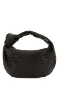 Bottega Veneta Women Dark Brown Leather Teen Jodie Handbag