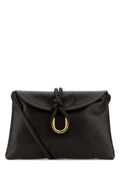 Bottega Veneta Women Dark Brown Leather Small Liberta Crossbody Bag