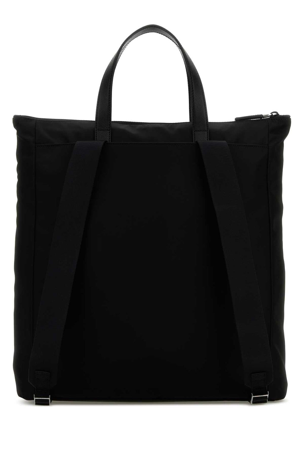 Prada Men Black Re-Nylon Shopping Bag