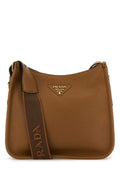 Prada Women Caramel Leather Shoulder Bag
