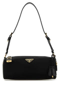 Prada Women Black Nylon Shoulder Bag