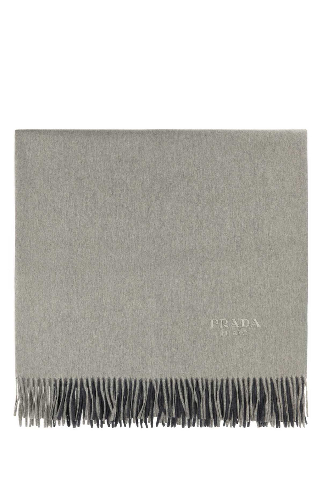 Prada Unisex Two-Tone Cashmere Blend Blanket