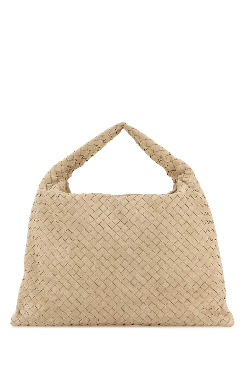 Bottega Veneta Women Sand Suede Hop Shoulder Bag