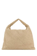 Bottega Veneta Women Sand Suede Hop Shoulder Bag