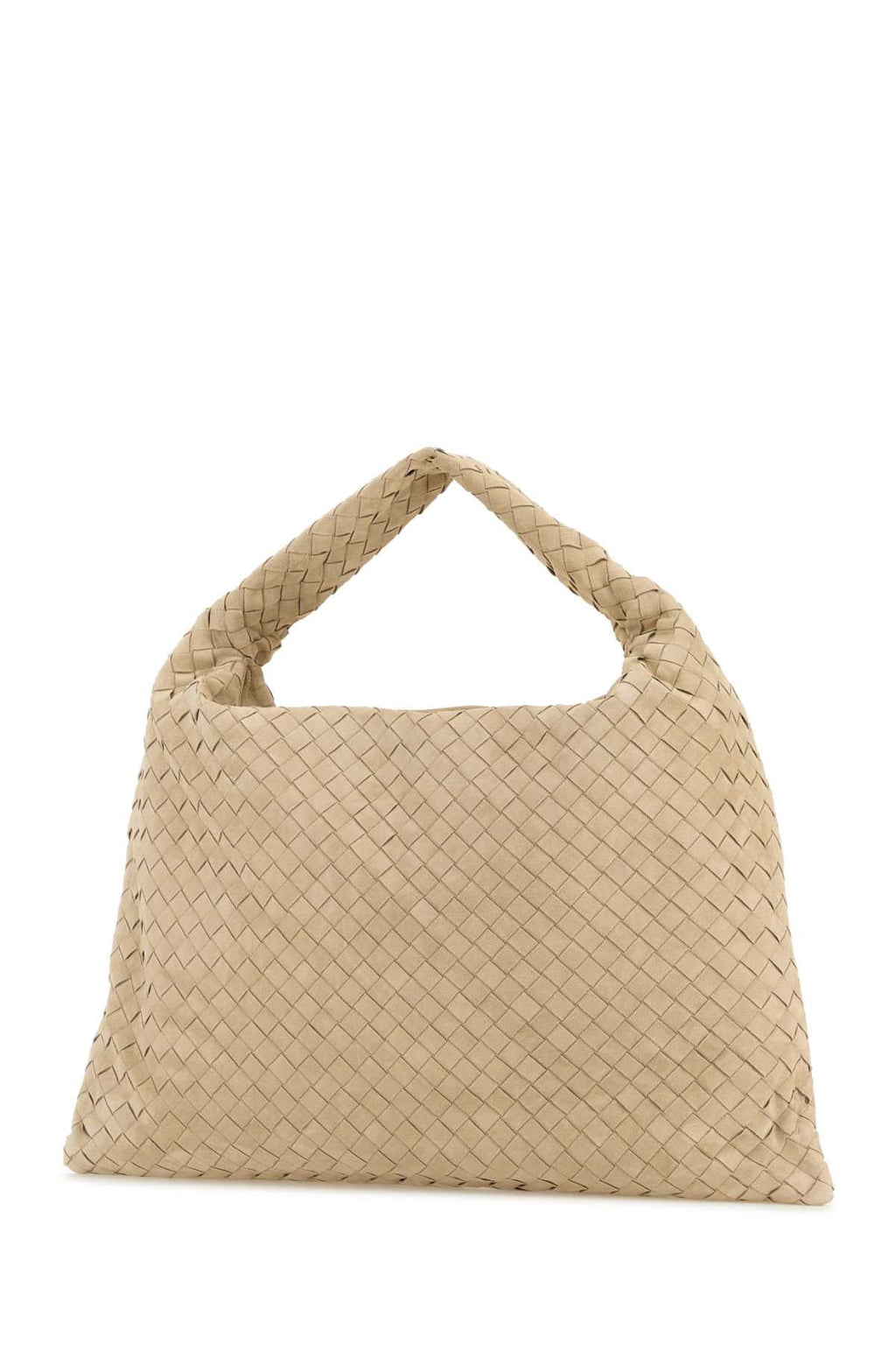 Bottega Veneta Women Sand Suede Hop Shoulder Bag