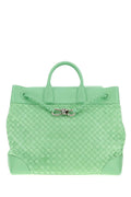 Bottega Veneta Men Mint Green Large Andiamo Voyager Travel Bag