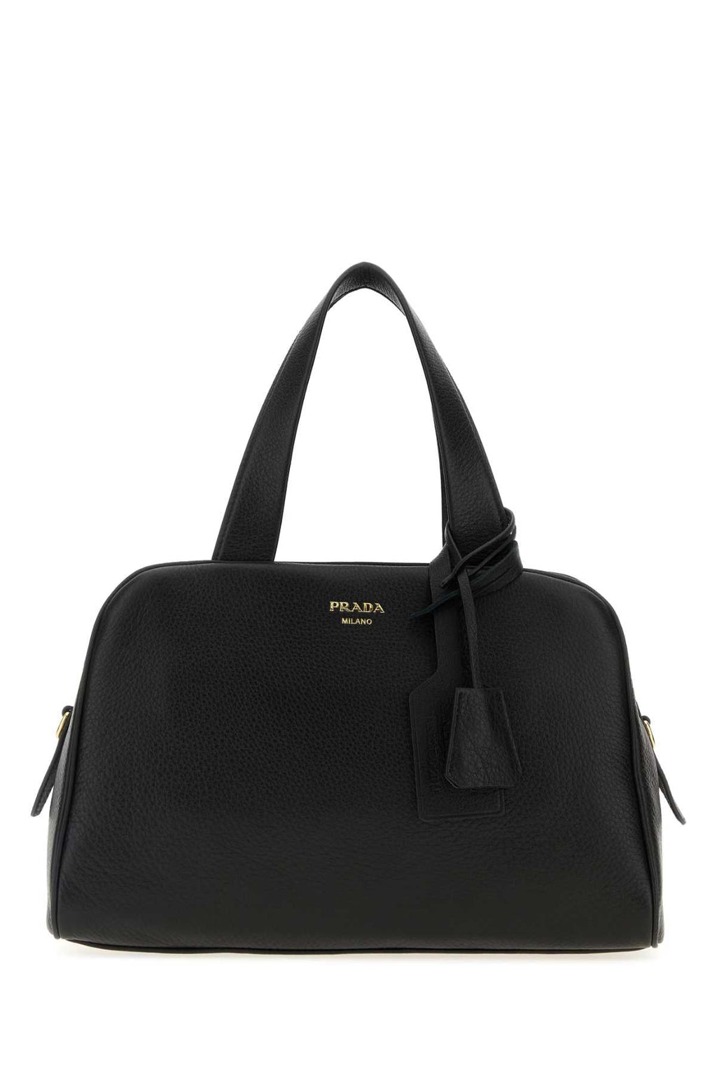 Prada Women Black Leather Handbag