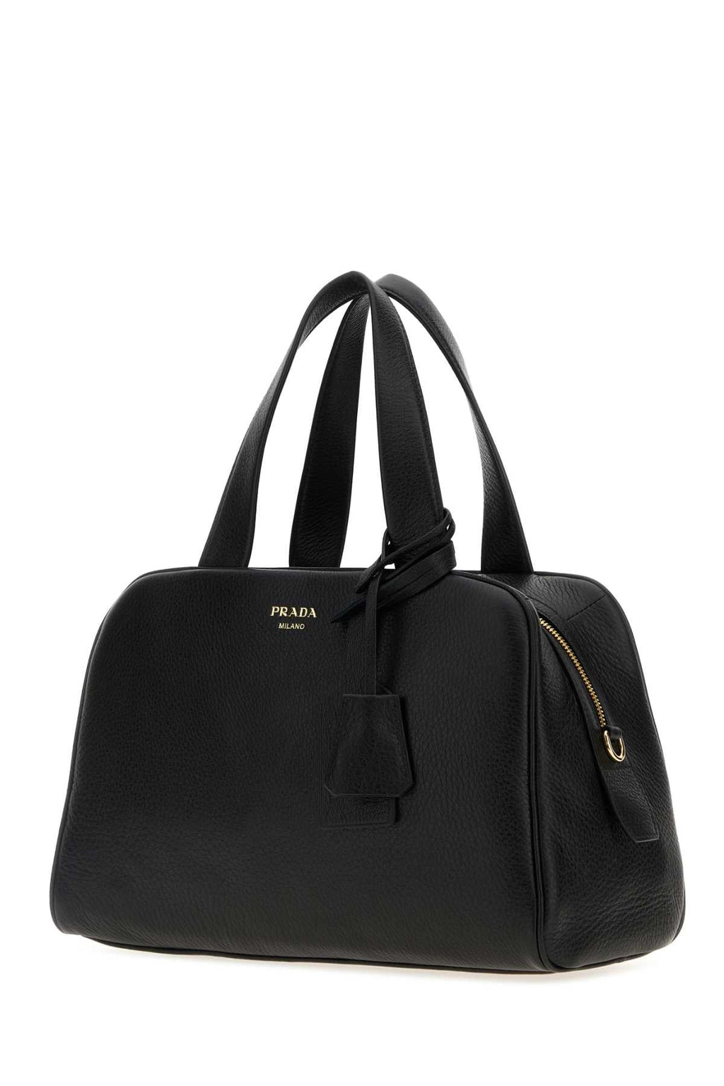 Prada Women Black Leather Handbag