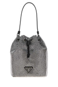 Prada Women Embellished Satin  Bucket Bag