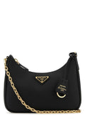 Prada Women Black Leather Re-Edition 2005 Shoulder Bag