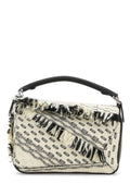 Loewe Women Two-Tone Fabric Puzzle Handbag