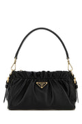 Prada Women Black Nappa Leather Handbag