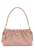 Prada Women Pink Nappa Leather Handbag
