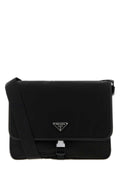 Prada Men Black Canvas Shopping Bag