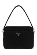 Prada Men Black Canvas Shopping Bag