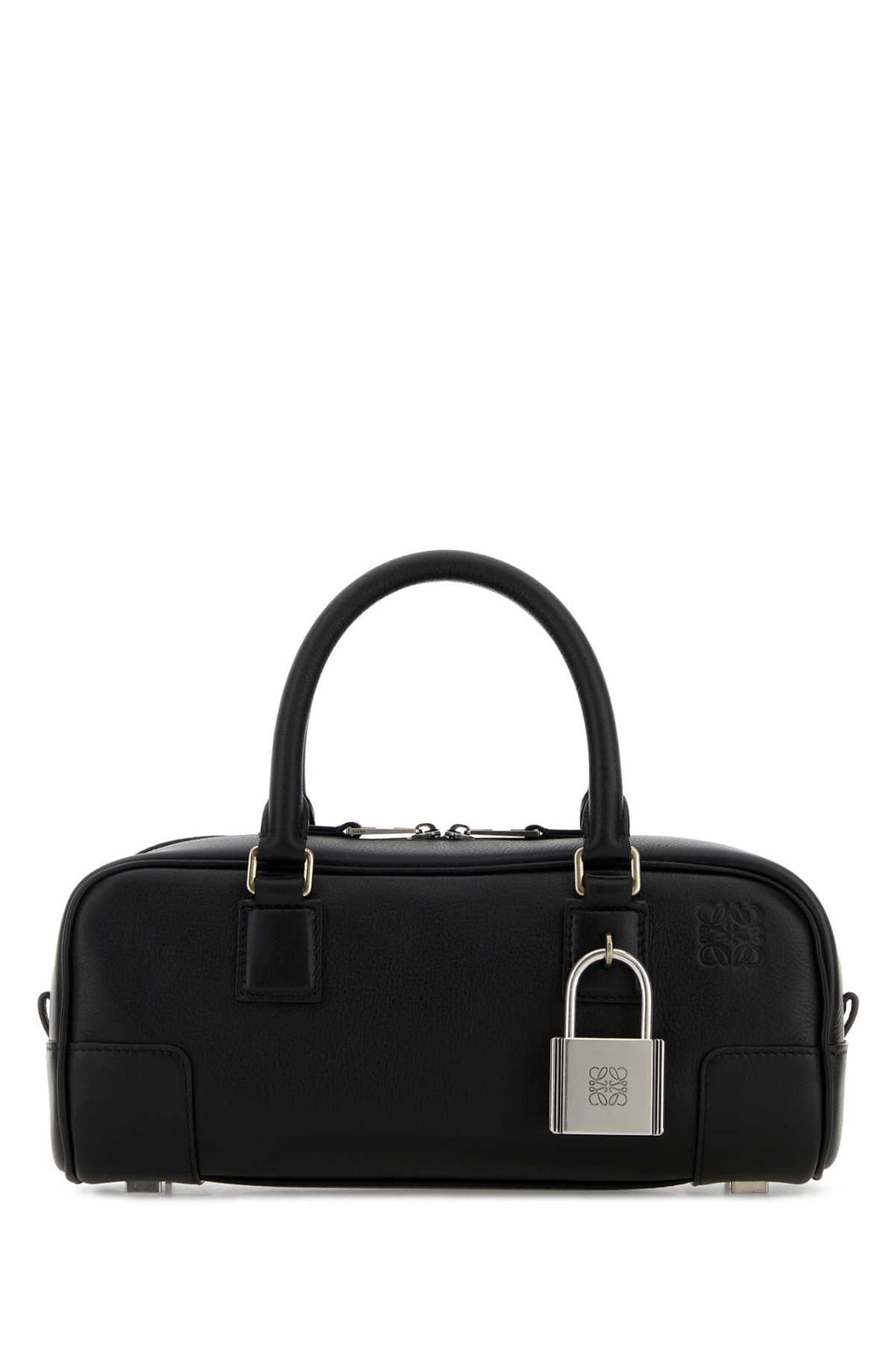 Loewe Women Black Leather Amazona 23 Handbag