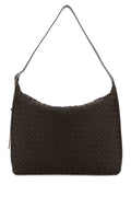 Bottega Veneta Men Brown Leather Traveller Shoulder Bag