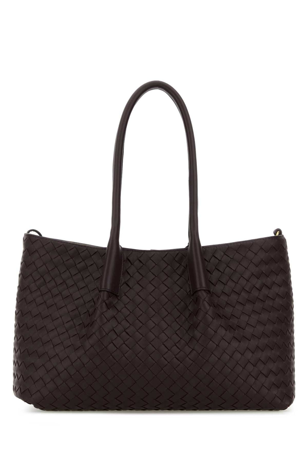 Bottega Veneta Women Grape Leather Pinacoteca Reversible Shopping Bag
