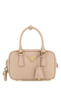 Prada Women Sand Leather Handbag