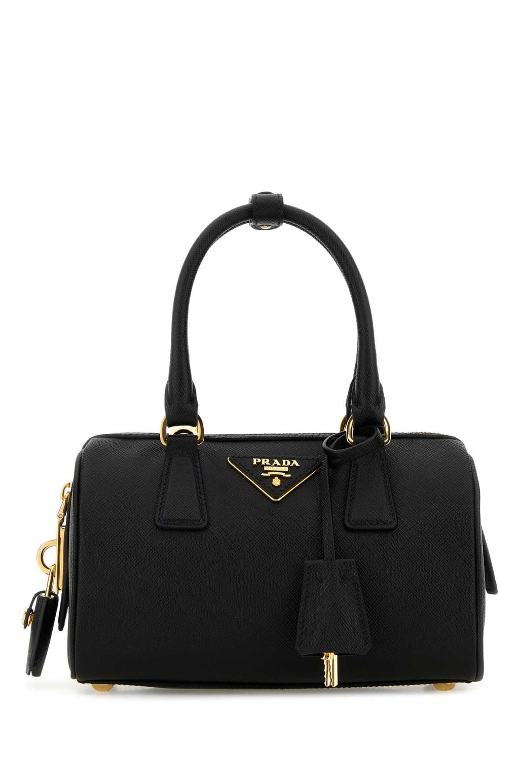 Prada Women Black Leather Handbag