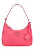Prada Women Fluo Pink Re-Nylon Prada Re-Edition 2005 Shoulder Bag