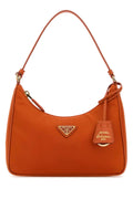 Prada Women Orange Re-Nylon Prada Re-Edition 2005 Shoulder Bag