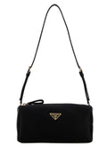 Prada Women Black Satin Mini Shoulder Bag