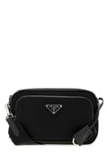 Prada Women Black Re-Nylon Crossbody Bag