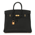 Togo Birkin 25 Black