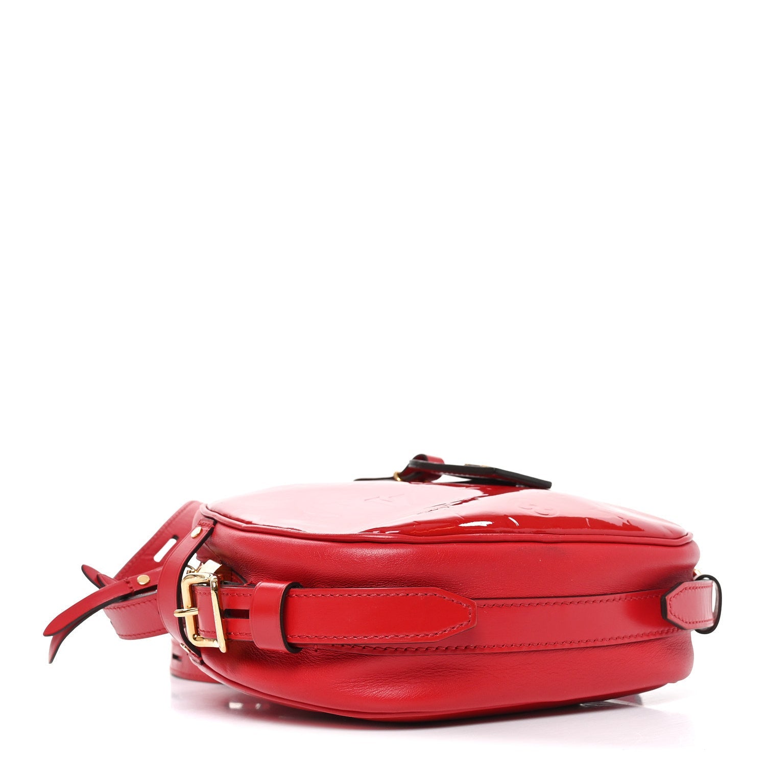 Vernis Boite Chapeau Souple MM Rouge