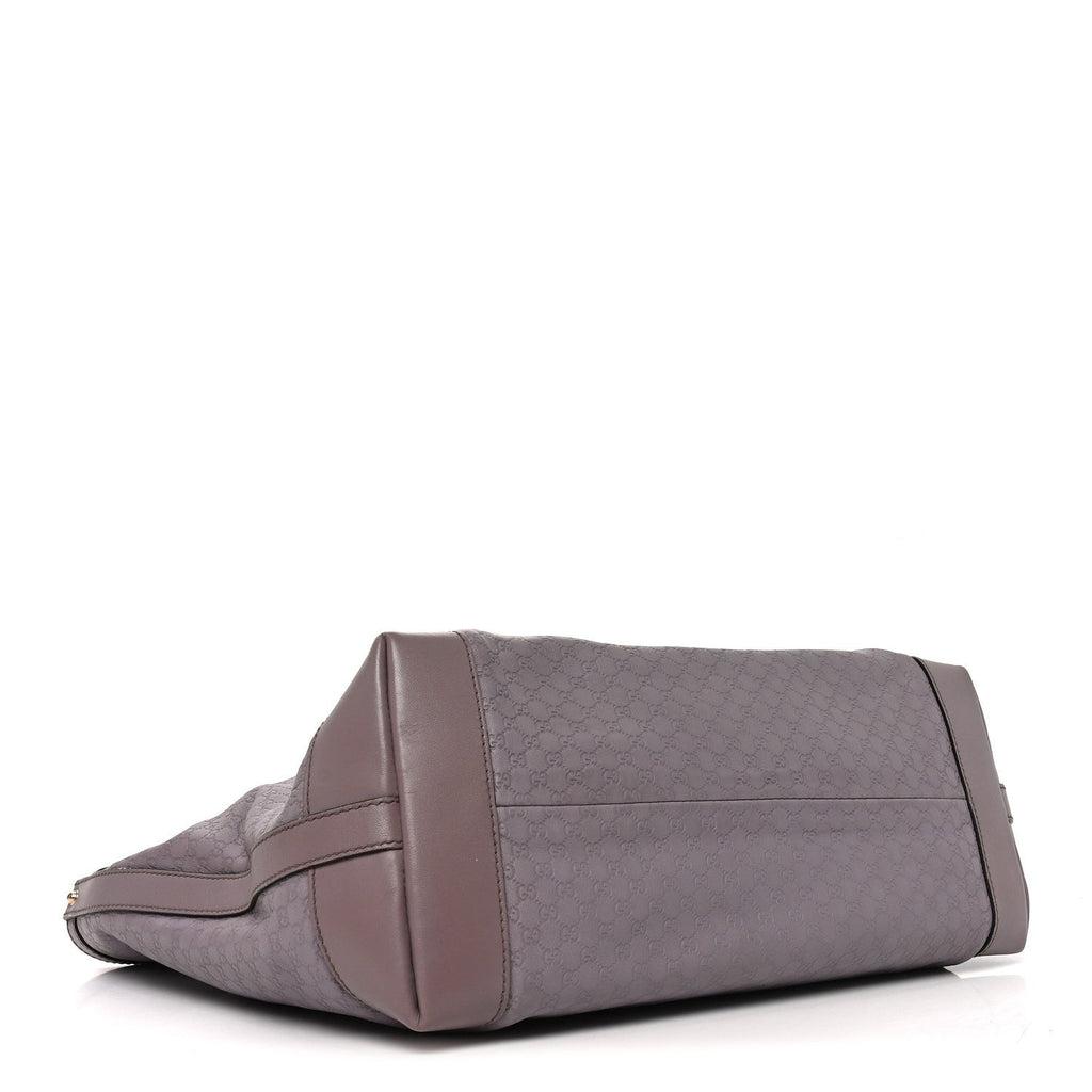 Microguccissima Medium Craft Tote Lilac