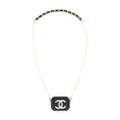 Chanel AirPods Case With Pearl Chain Black L