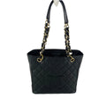 Chanel Quilted PST (Petit Shopping Tote) Black