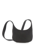 Bottega Veneta Men 'Veneto' Brown Shoulder Bag With Fixed Shoulder Strap And All-Over Intrecciato Motif In Leather Man