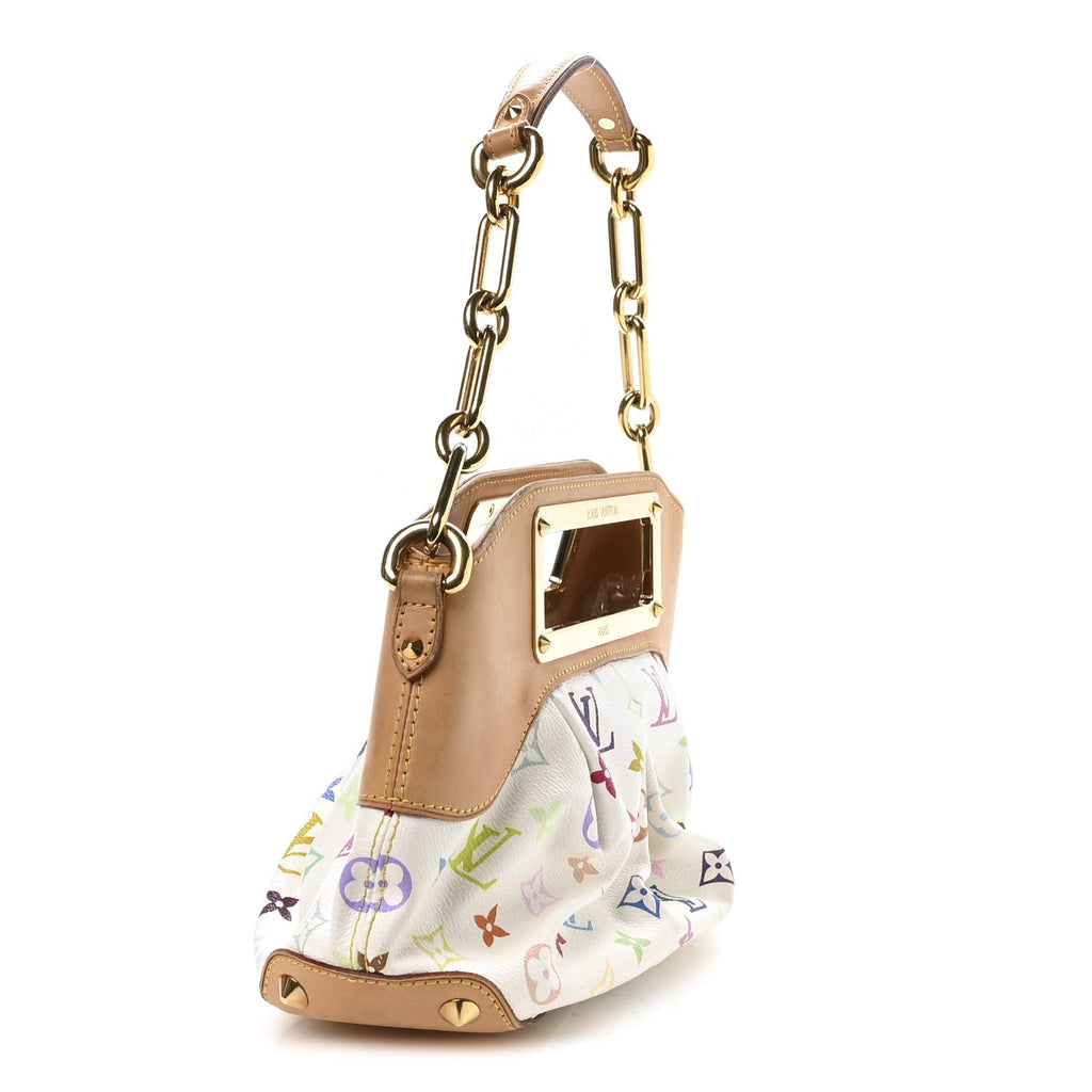Monogram Multicolor Judy PM White