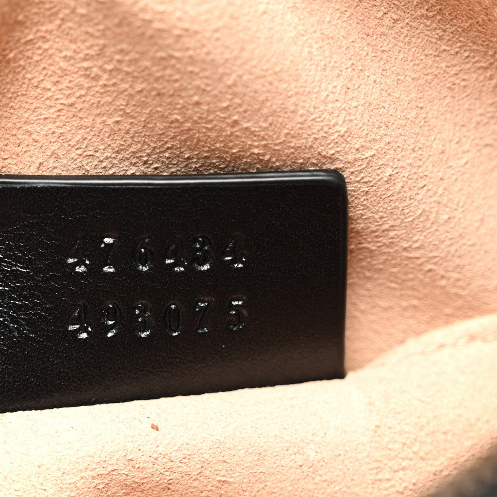 Calfskin Matelasse GG Marmont Belt Bag 75 30 Black