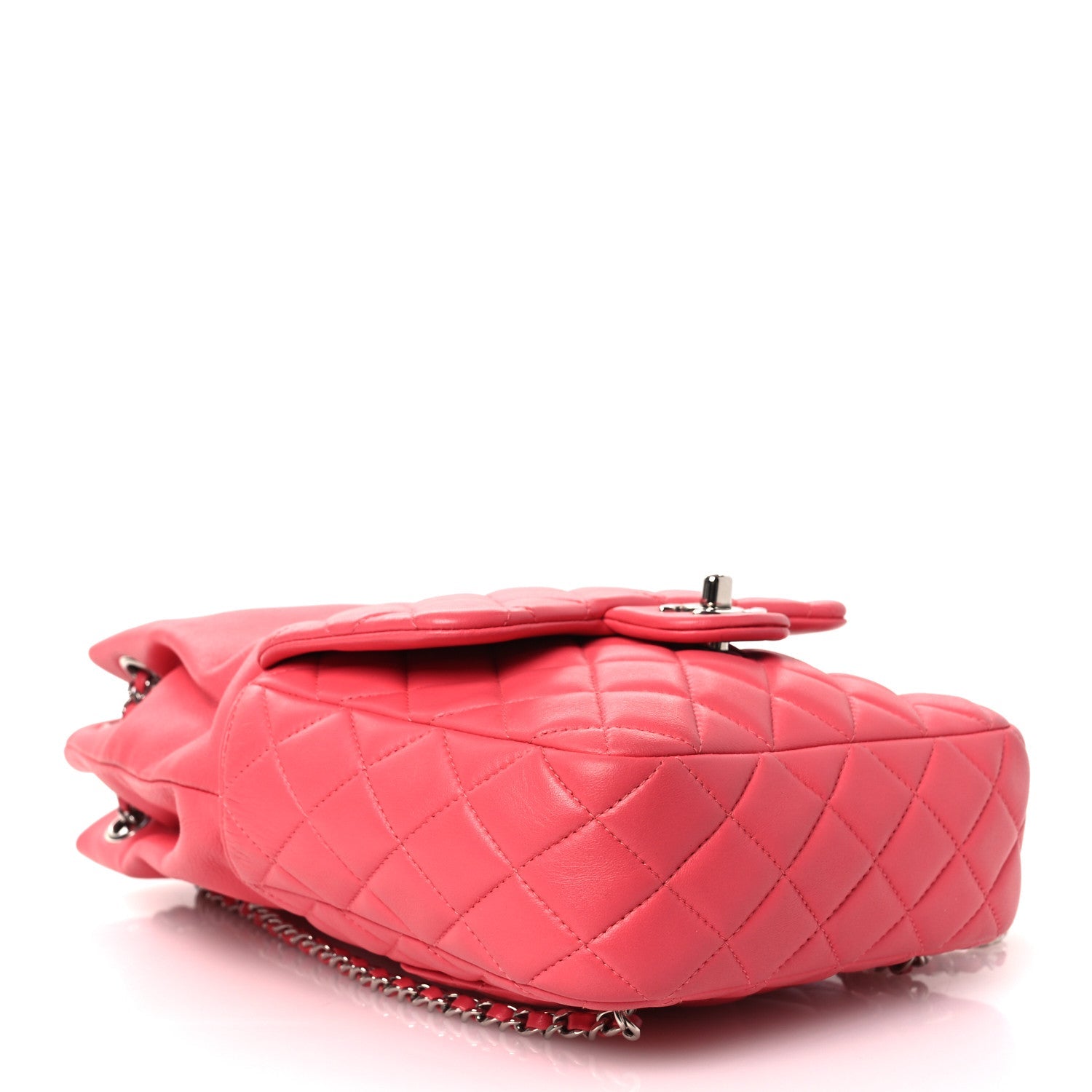 Lambskin Quilted Small in Seoul Backpack Pink