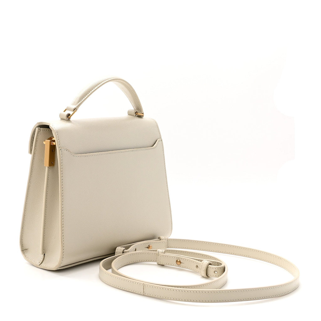 Grain de Poudre Mini Classic Monogram Cassandra Top Handle Vintage White