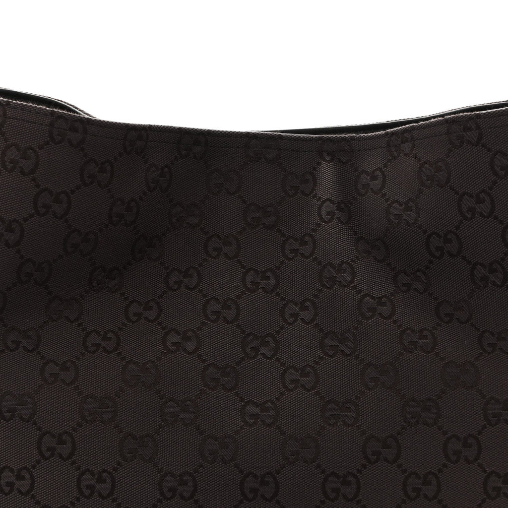 GG Supreme Monogram Large Beatrix Tote Dark Brown