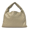Calfskin Intrecciato Small Hop Travertine
