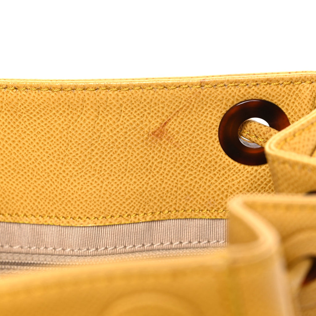 Caviar Tortoise CC Backpack Yellow