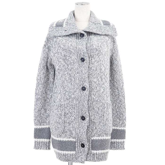 Christian Dior Knit Wool Cashmere Blend Cardigan