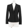 Chanel COCO Mark Logo Silk Blend Tailored Jacket