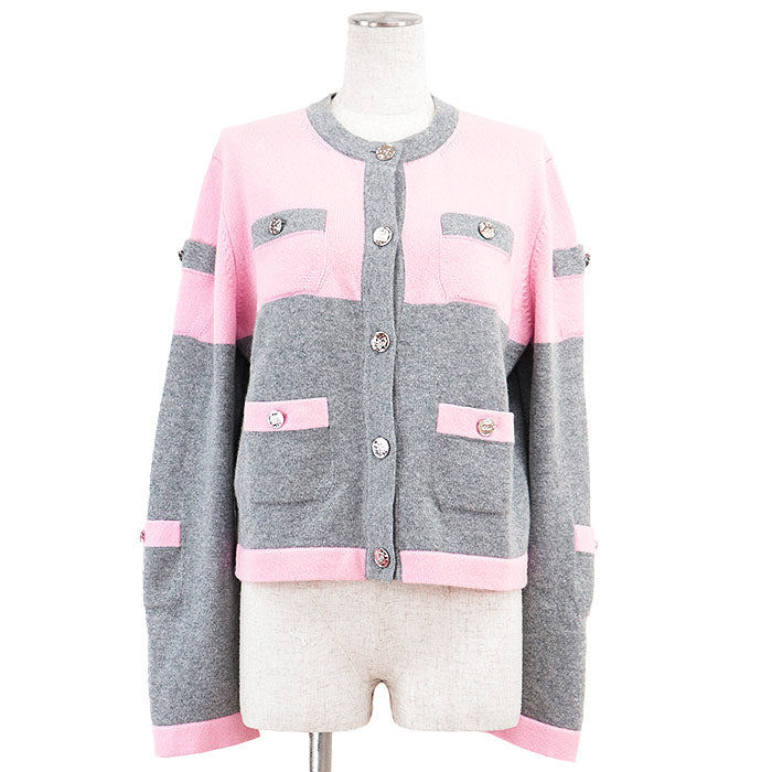 Chanel P80246 100% Cashmere Cardigan