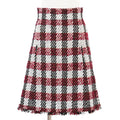 Chanel P55020 Tweed Cotton Wool Skirt