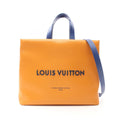 Louis Vuitton Shopper Tote MM Leather Tote Bag