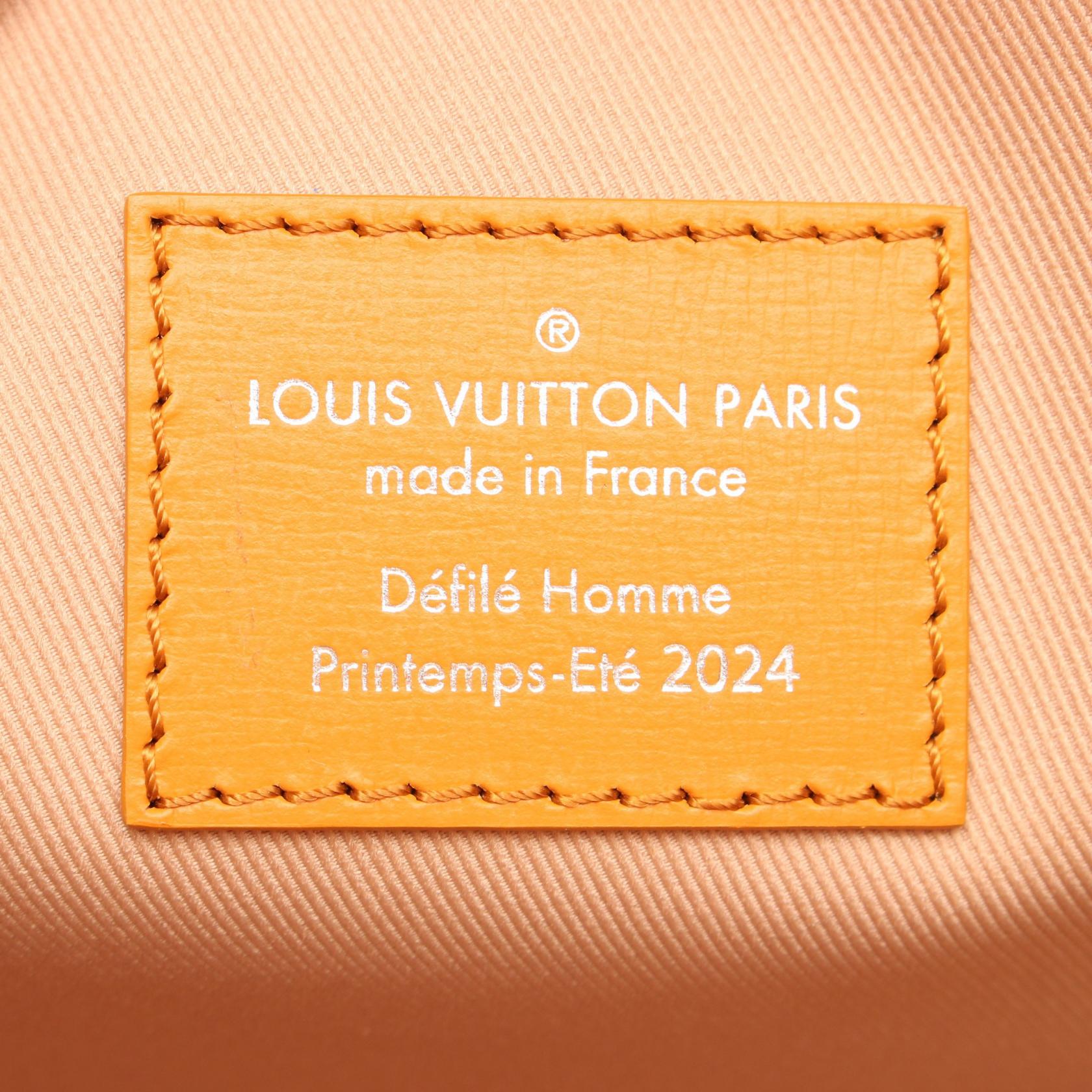 Louis Vuitton Shopper Tote MM Leather Tote Bag