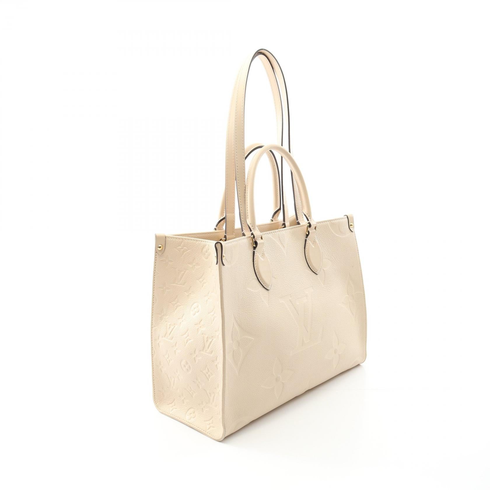 Louis Vuitton OnTheGo MM Monogram Empreinte Leather Tote Bag